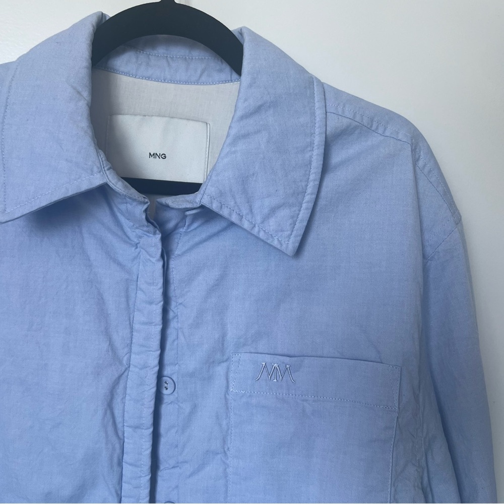 Mango Oversized Shirt - 100% Cotton NEW